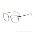 Moda Vários White Nice Design Design Optical Clear Frame Acetato Frame